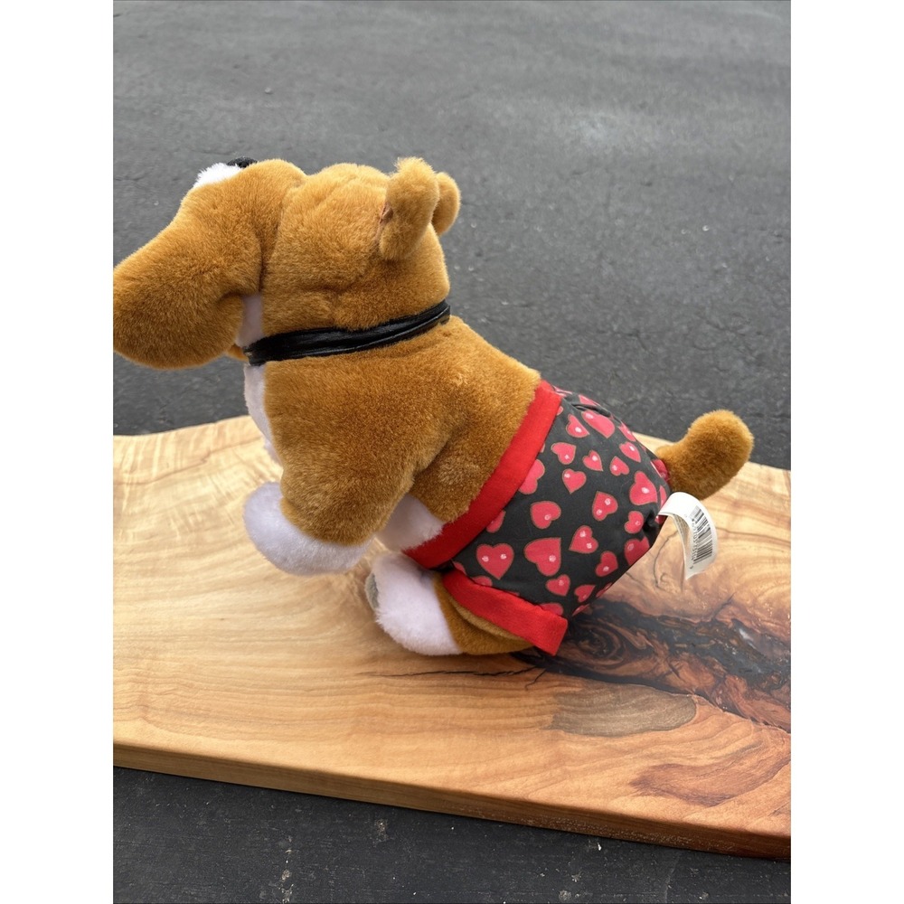 Tekky Toys Luv A Bulldog Squeeze Vintage 2004 Bulldog Plush Animal 10"  Works - Picture 5 of 6